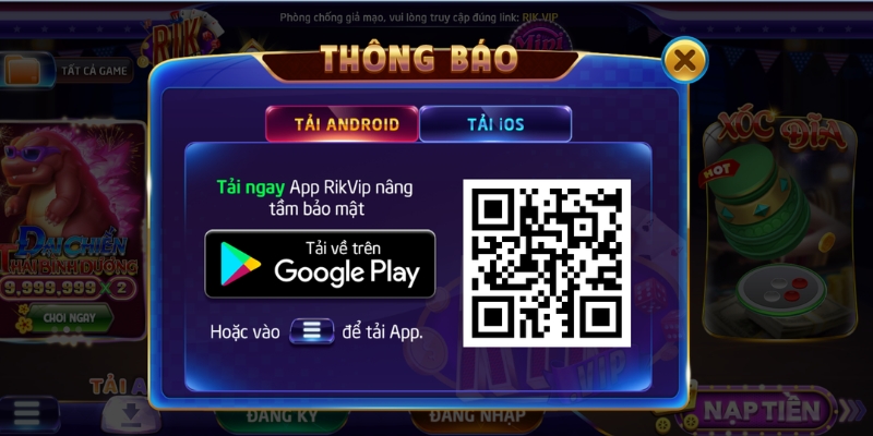 Tải app Rikvip vô cùng đơn giản